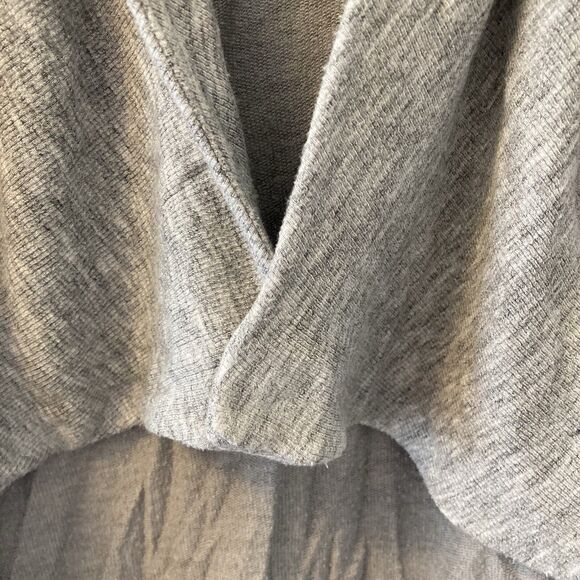 Athleta Women's Open Cardigan Modal Blend Thumb Holes Pockets Gray Size Medium - Picture 7 of 14